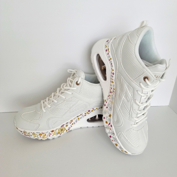 Skechers Street Uno Hi Her Friends White - Picture 2 of 8